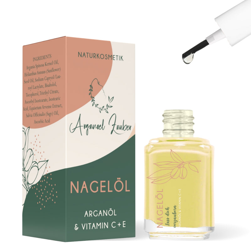 Nagell 13 ml mit Pinsel Arganoel-Zauber Nagell 13 ml mit Pinsel Arganoel-Zauber